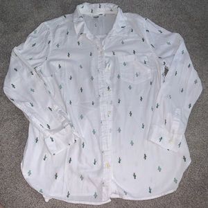 Blouse- Cactus Print